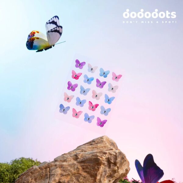 DODODOTS PATCH GEM BUTTERFLIES 20 UND