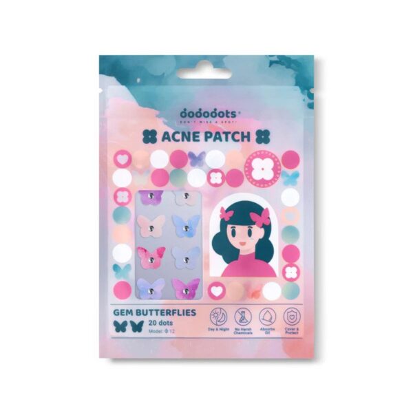 DODODOTS PATCH GEM BUTTERFLIES 20 UND