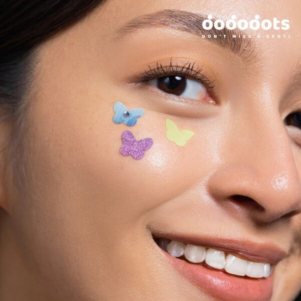 DODODOTS PATCH GLITTER BUTTERFLIES 20 UND