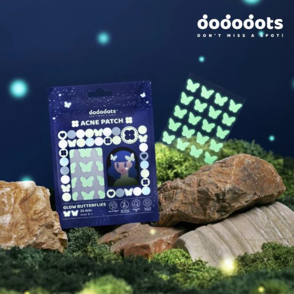 DODODOTS PATCH GLOW BUTTERFLIES 20 UND