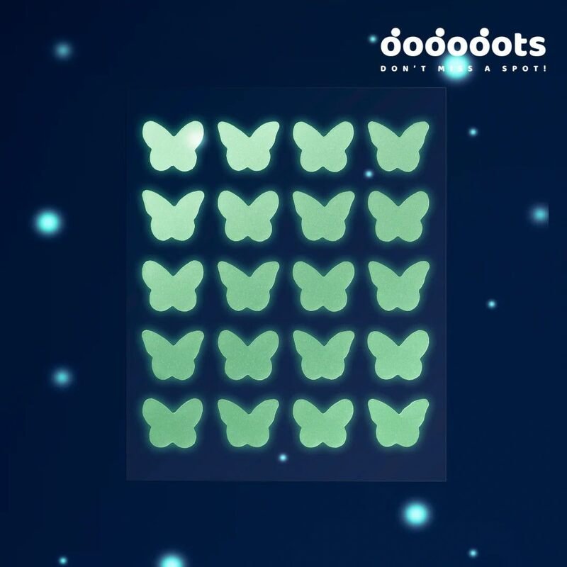 DODODOTS PATCH GLOW BUTTERFLIES 20 UND - Imagen 2