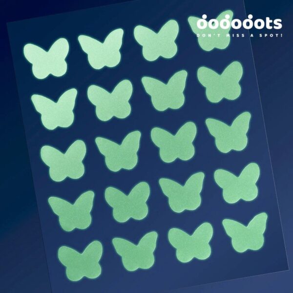 DODODOTS PATCH GLOW BUTTERFLIES 20 UND