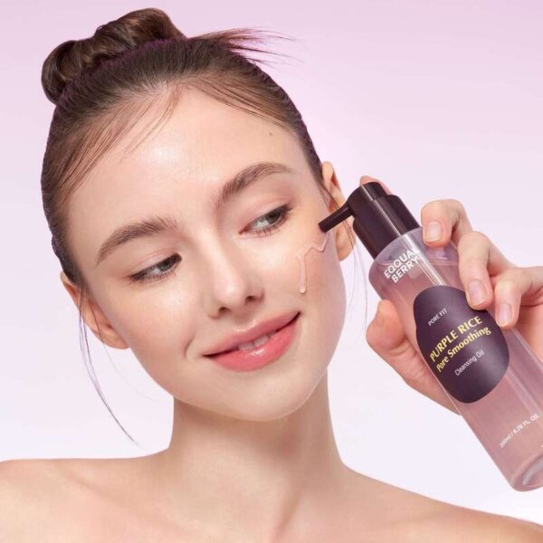 Eqqualberry Purple Rice Pore Smoothing Cleansing Oil 200 ml